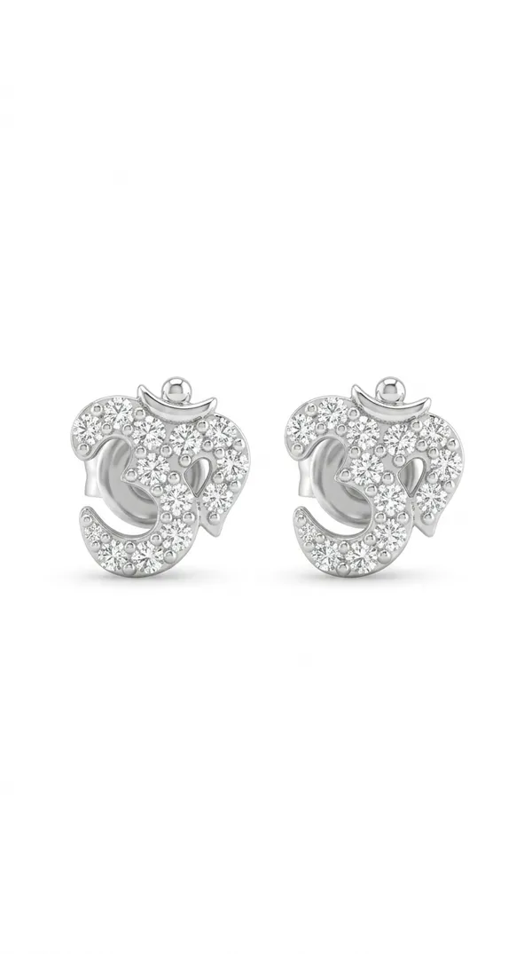 925_Sterling_Silver_Om_Diamond_earrings