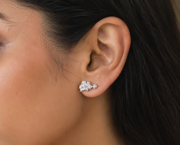 925_Sterling_Silver_Cluster_CZ_Stud_Earrings