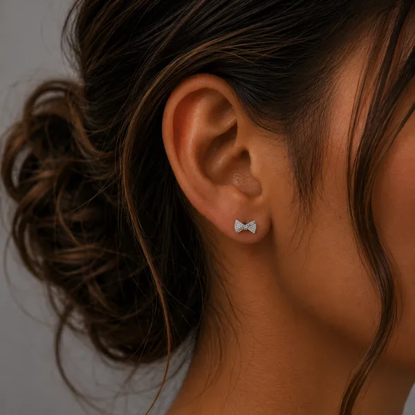 925_Sterling_Silver_Crystal_Studded_Ribbon_Earrings