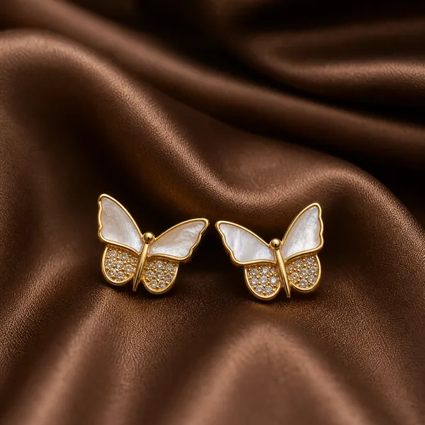 925_Sterling_Silver_With_22K_Gold_Plated_Butterfly_Mother_of_Pearl_nosepinss
