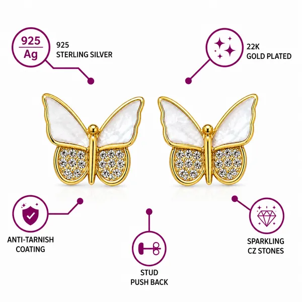 925_Sterling_Silver_With_22K_Gold_Plated_Butterfly_Mother_of_Pearl_nosepinss