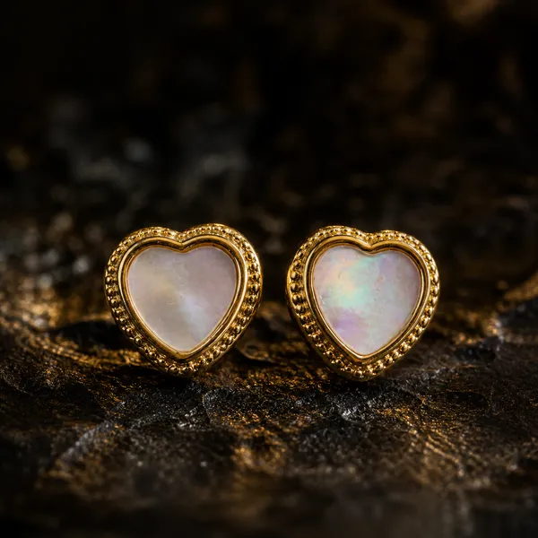 925_Sterling_Silver_Gold_Plated_Mother_of_Pearl_Heart_Earrings