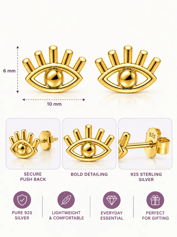 925_Sterling_Silver_22K_Gold_Plated_Nazar_Evil_Eye_Stud_Earrings