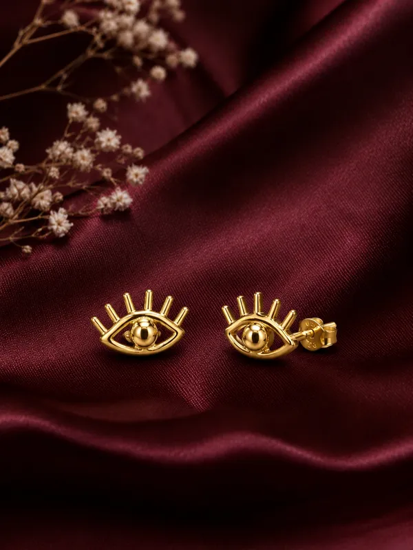 925_Sterling_Silver_22K_Gold_Plated_Nazar_Evil_Eye_Stud_Earrings