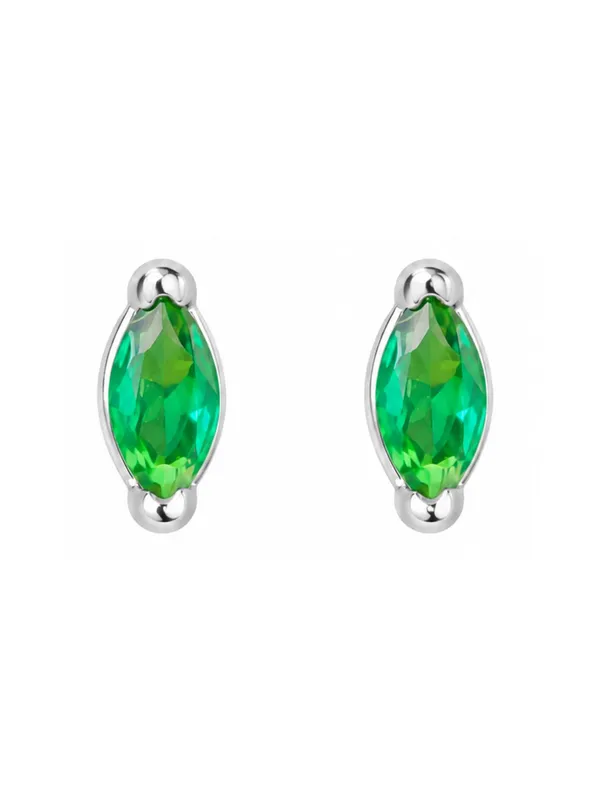 925_Sterling_Silver_Green_Marquise_Stone_Stud_Earrings