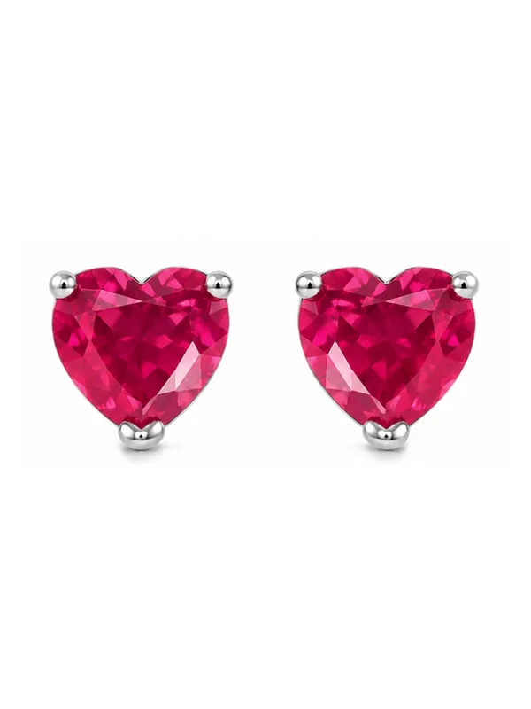 925_Sterling_Silver_Sparkling_Pink_Heart_Stud_Earrings
