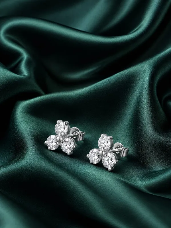 925_Sterling_Silver_Sparkling_CZ_Tiro_Petal_Stud_Earrings