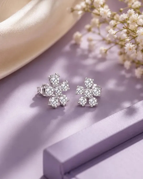 925_Sterling_Silver_Brilliant_CZ_Blossom_Cluster_Stud_Earrings