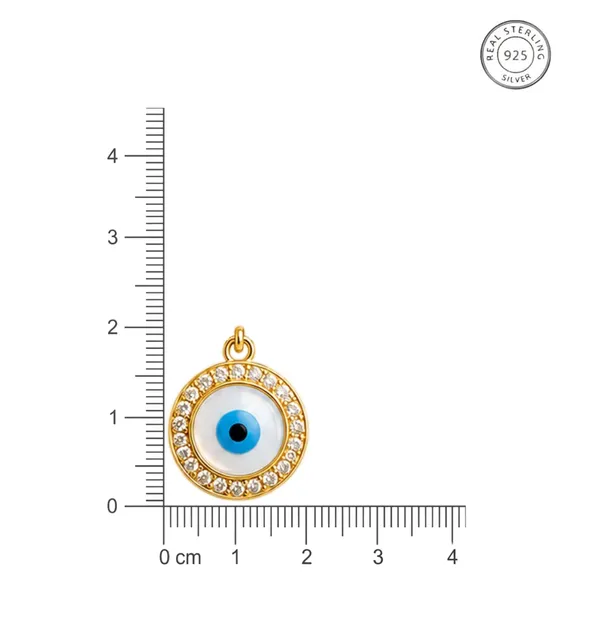 925_Sterling_Silver_Gold_Plated_Evil_Eye_Crystal_Mangalsutra_Necklace
