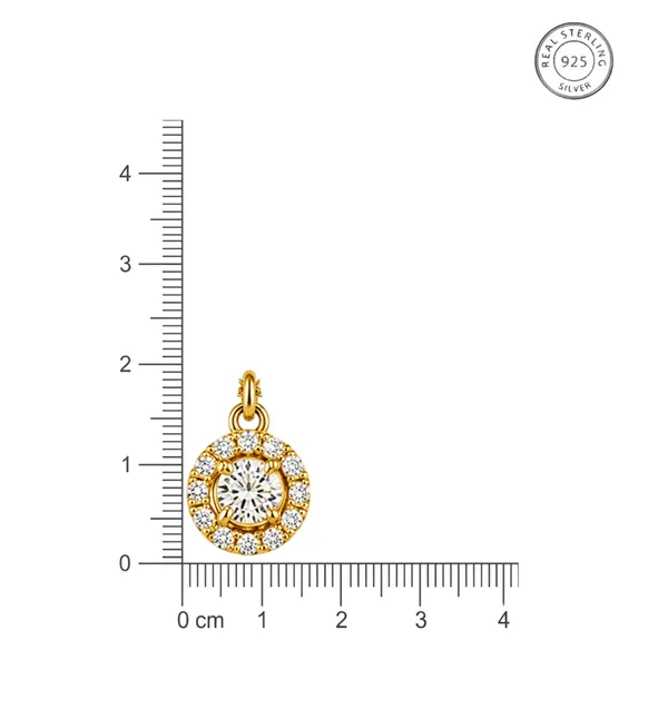 925_Sterling_Silver_Rose_Gold_Plated_Halo_Crystal_Mangalsutra