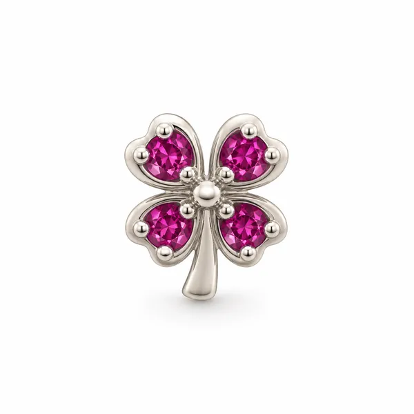 925_Sterling_Silver_Four_Leaf_Clover_Nose_Pin