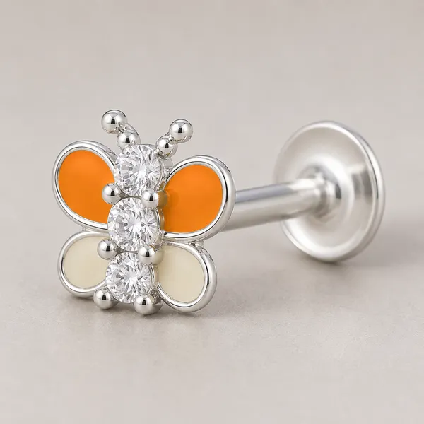 926_Sterling_Silver_Butterfly_Dual_Shade_Nose_Pin