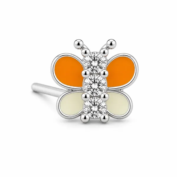 926_Sterling_Silver_Butterfly_Dual_Shade_Nose_Pin