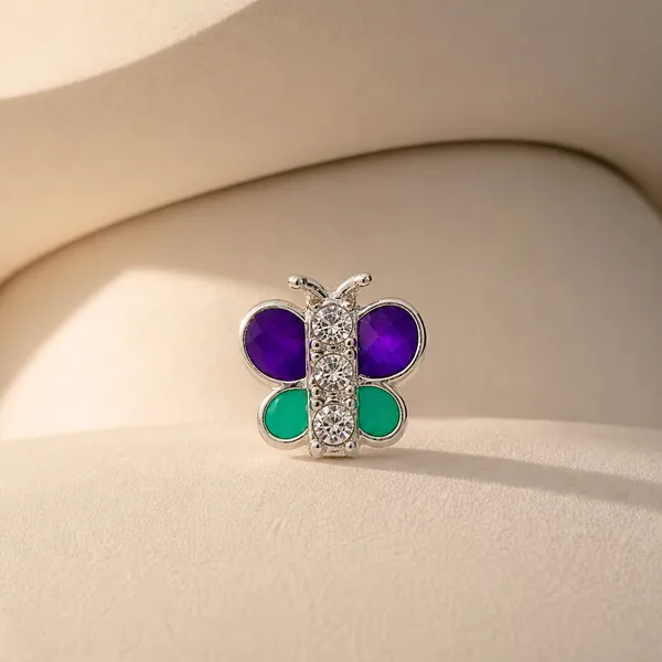 925_Sterling_Silver_Butterfly_Dual_Shade_Nose_Pin