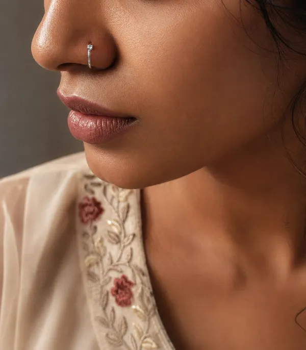 925_Sterling_Silver_Solitaire_CZ_Open_Hoop_Nose_Ring