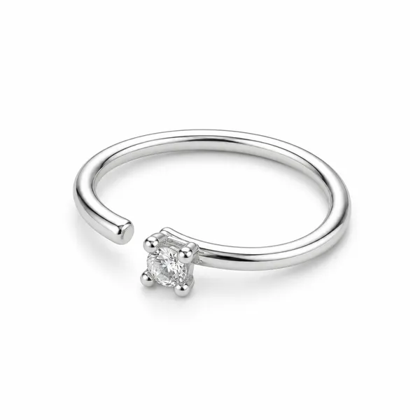 925_Sterling_Silver_Solitaire_CZ_Open_Hoop_Nose_Ring