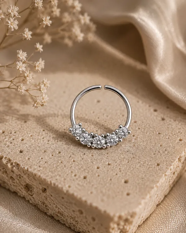 925_Sterling_Silver_Five_Sparkle_Open_Nose_Pin