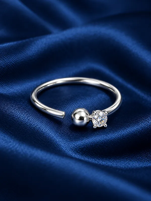 925_Sterling_Silver_Cubic_Zirconia_CZ_Single_Stone_Ball_Nose_Ring
