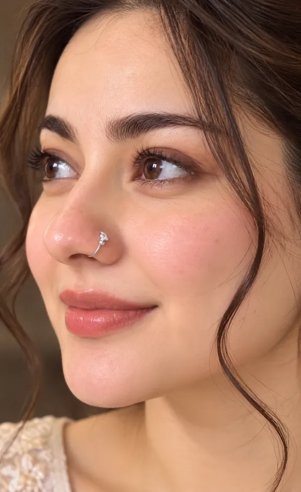 925_Sterling_Silver_Cubic_Zirconia_CZ_Single_Stone_Ball_Nose_Ring
