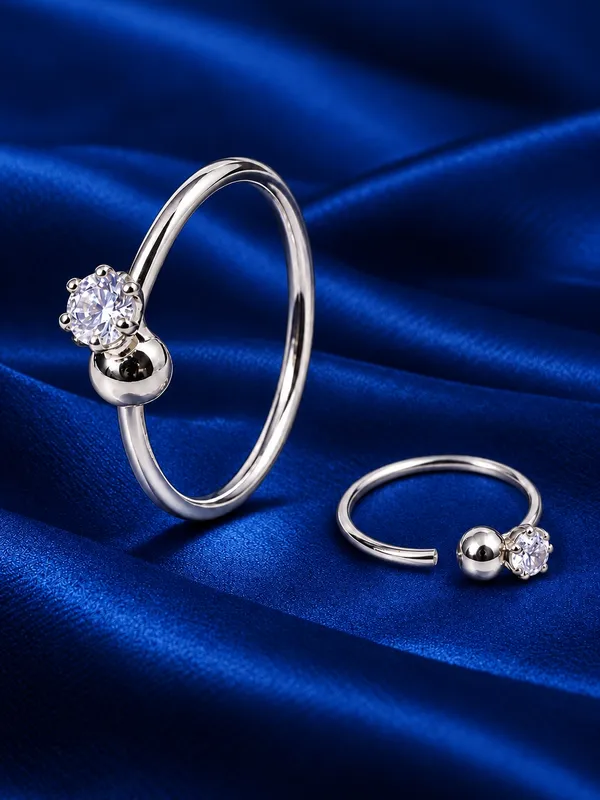 925_Sterling_Silver_Cubic_Zirconia_CZ_Single_Stone_Ball_Nose_Ring