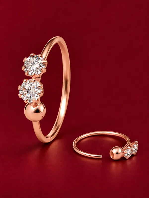 925_Sterling_Silver_22K_Rose_Gold_Plated_Double_Stone_CZ_Nose_Ring
