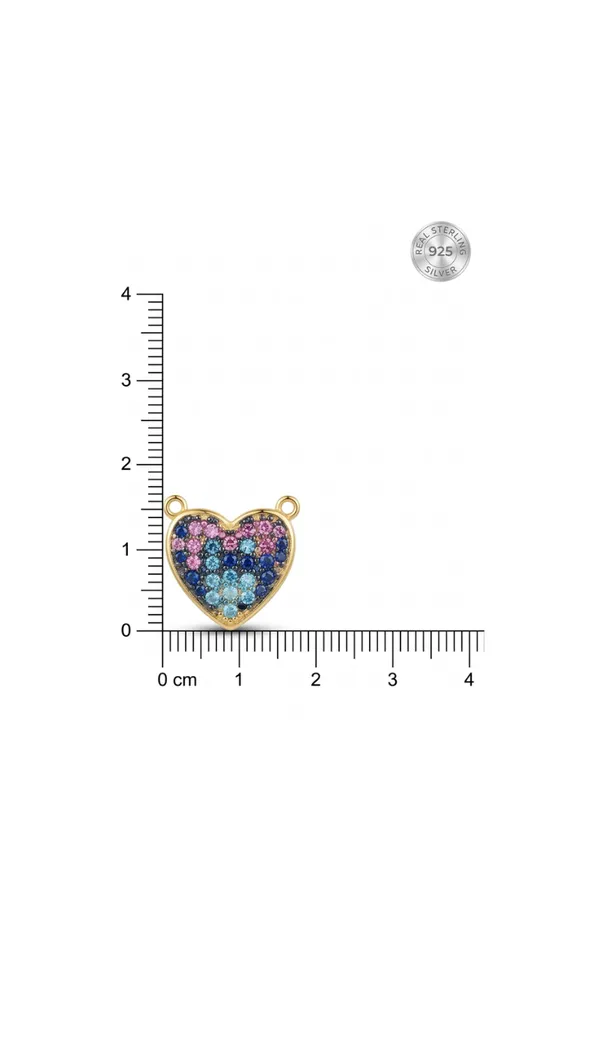Rose_Gold_Plated_Rianbow_Stellar-Heart_Necklace_With_925_Sterling_Silver