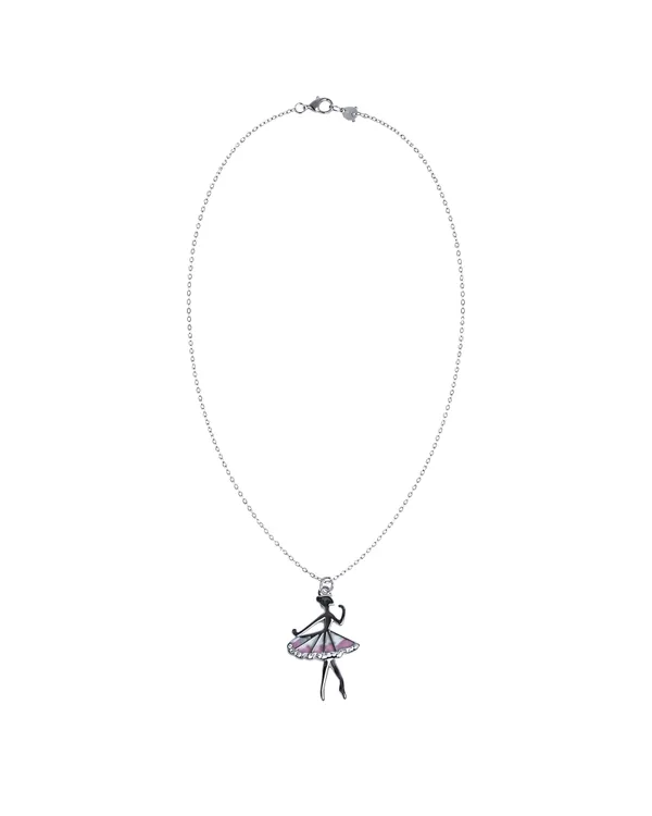 925_Sterling_Silver_Dancing_Doll_Charm_Necklace