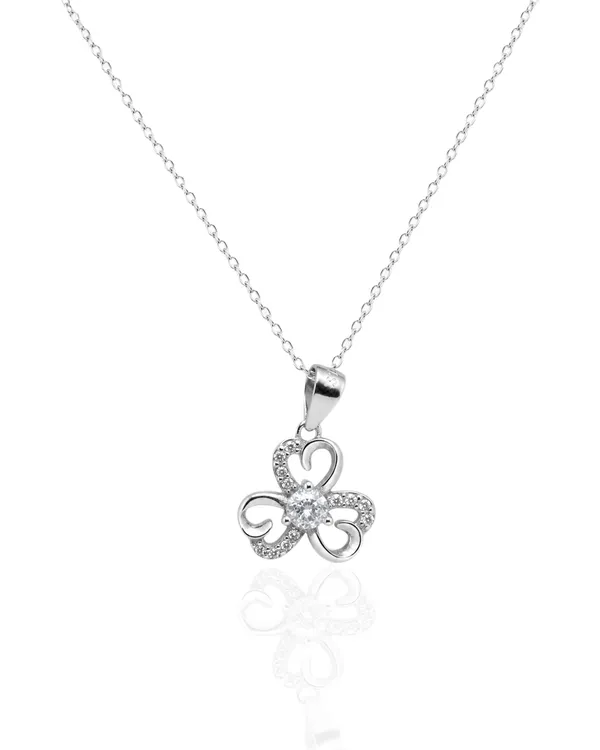 925_Sterling_Silver_Bloom_Spark_Pendant_(Without_Chain)