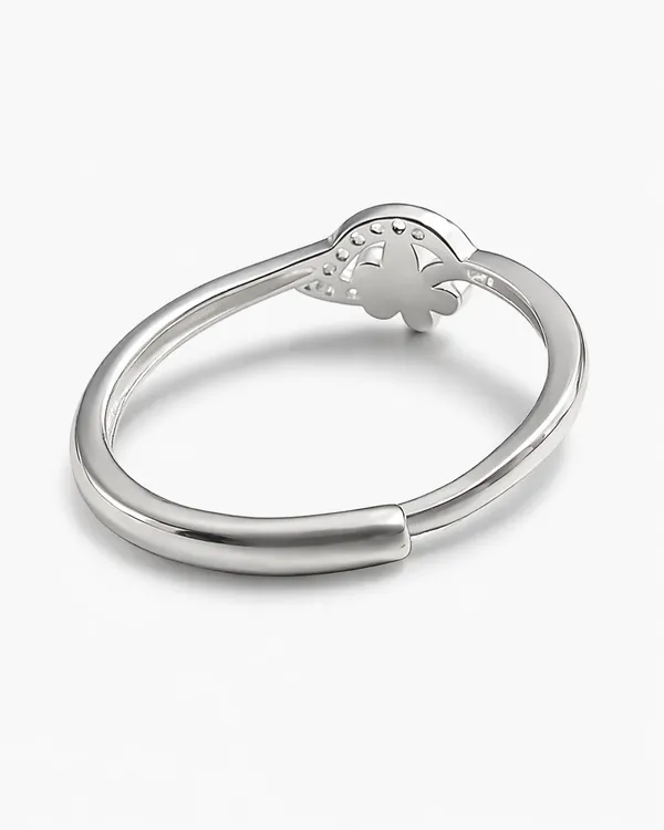 925_Sterling_Silver_Crystal_Studded_Flower_Adjustable_Ring