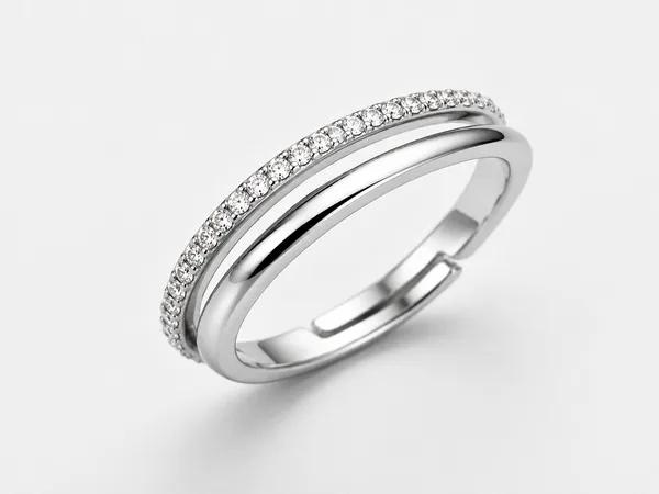 925_Sterling_Silver_Minimal_Dual_Band_CZ_Adjustable_Ring