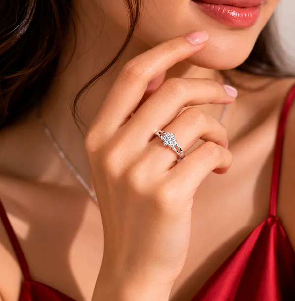 925_Sterling_Silver_Floral_Cluster_CZ_Adjustable_Ring