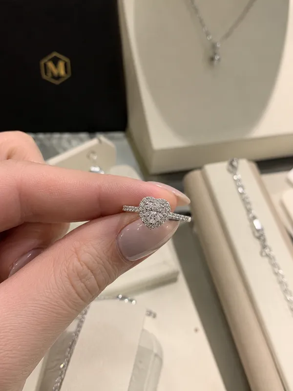 925_Sterling_Silver_Heart_Halo_CZ_Adjustable_Ring