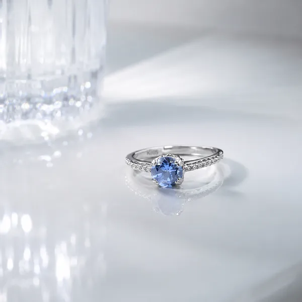 925_Sterling_Silver_Blue_Solitaire_CZ_Adjustable_Ring