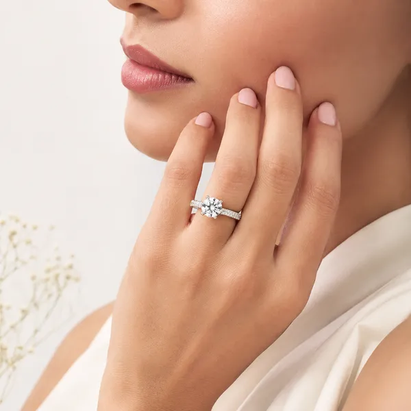 925_Sterling_Silver_Classic_Solitaire_CZ_Adjustable_Ring