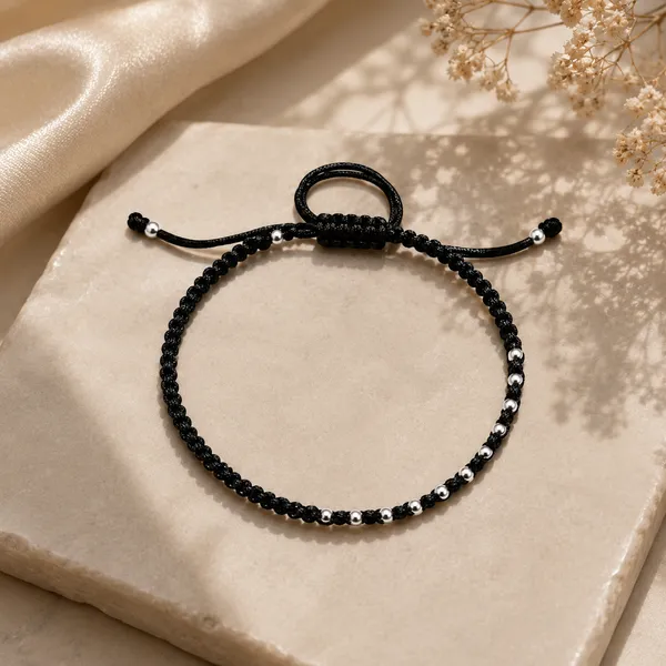 925_Sterling_Silver_Beaded_Thread_Bracelet