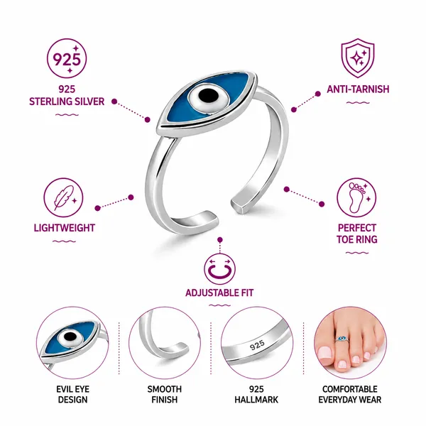 925_Sterling_Silver_Evil_Eye_Toe_Ring_for_Women