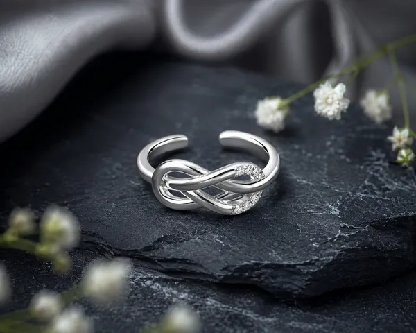 925_Sterling_Silver_Twisted_Knot_CZ_Toe_Ring