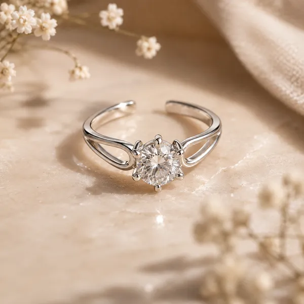 925_Sterling_Silver_Solitaire_Toe_Ring