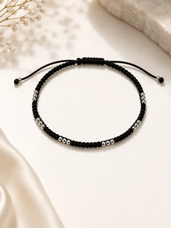 925_Sterling_Silver_Midnight_Charm_Anklet