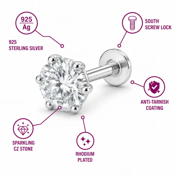 925_Sterling_Silver_Classic_Solitaire_Nose_Pin