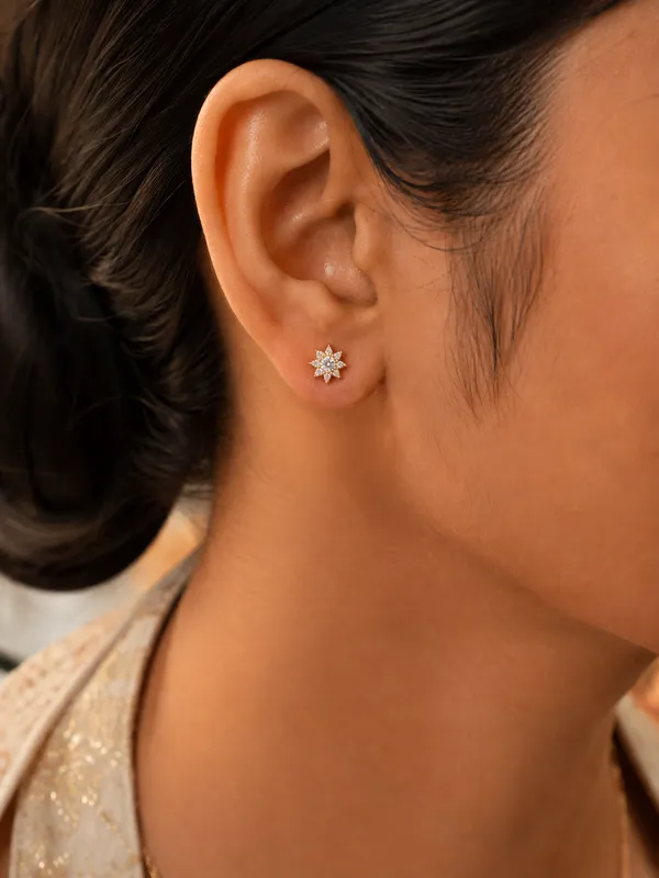 925_Sterling_Silver_22k_Gold_Plated_2-in-1_Detachable_Star_CZ_Earrings