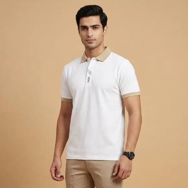 White_Cotton_Embroidered_Regular_Fit_T-Shirt_For_Men
