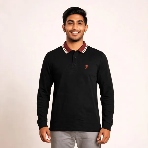 Black_Full_Sleeve_Collared_Full_Sleeve_Polo_T-Shirt_Ffor_Men