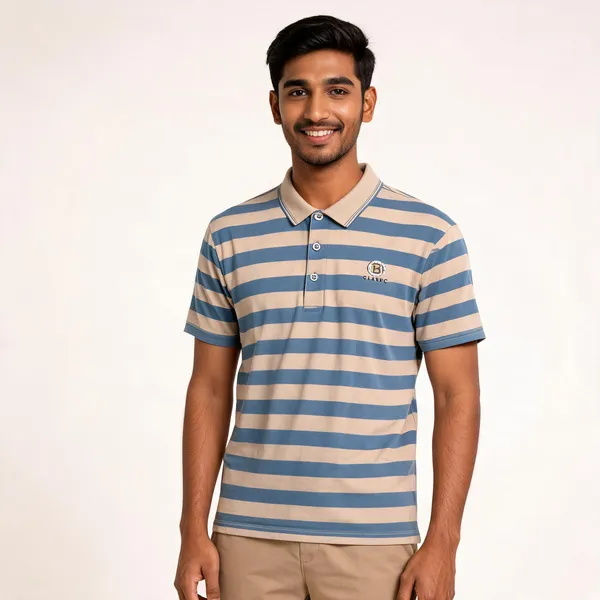 Blue_Beige_Striped_Polo_T-Shirt_For_Men