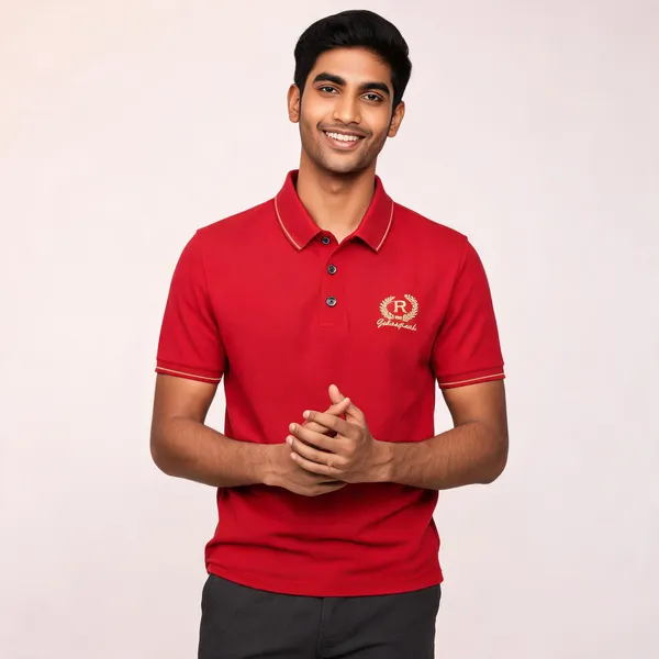 Red_Cotton_Pique_Embroidered_Polo_Shirt_For_Men