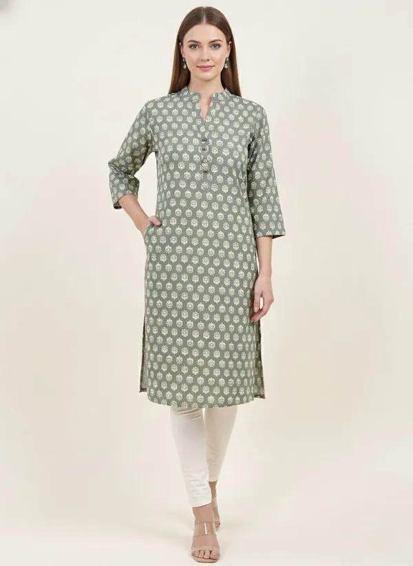 Neutone_Women_Printed_Straight_Kurta_(Green)