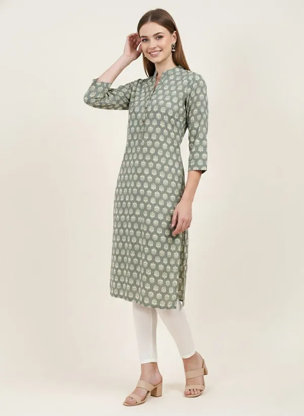 Neutone_Women_Printed_Straight_Kurta_(Green)