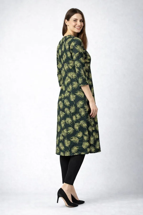 Neutone_Women_Printed_Straight_Kurta_(Dark_Green)