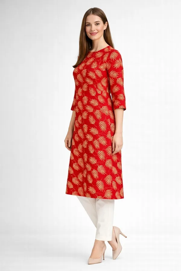 Neutone_Women_Printed_Straight_Kurta_(Red)