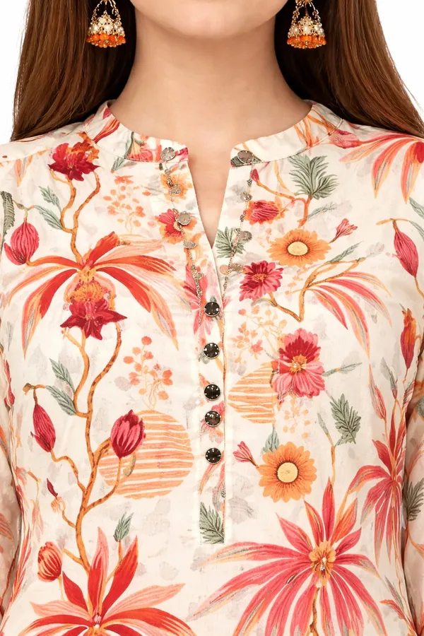 Neutone_Women_Floral_Print_Straight_Kurta_(Beige,_Orange)